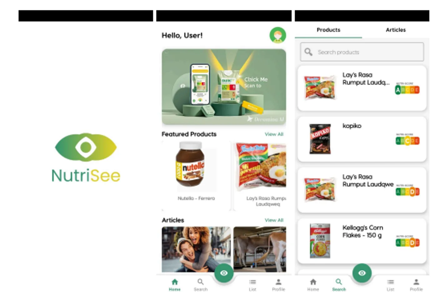NutriSee — Nutrition Scanner — preview